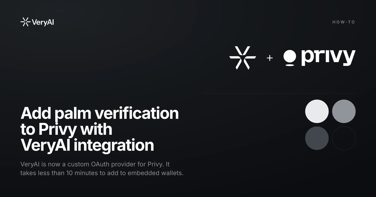Add palm verification to Privy with VeryAI integration